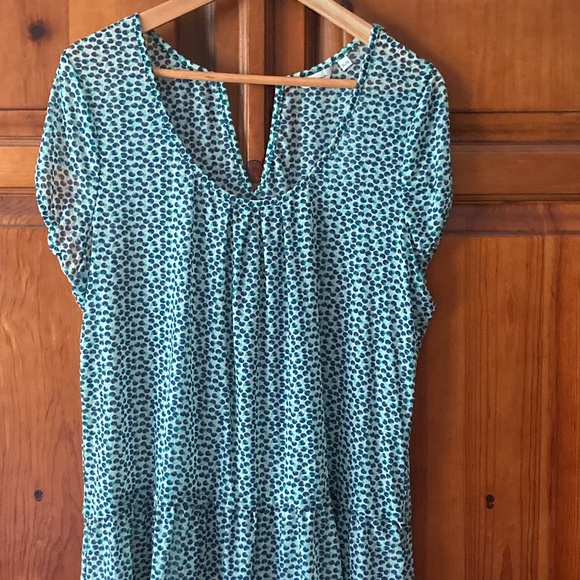 Reitmans sheer blue/teal blouse. Size XL - Picture 1 of 3
